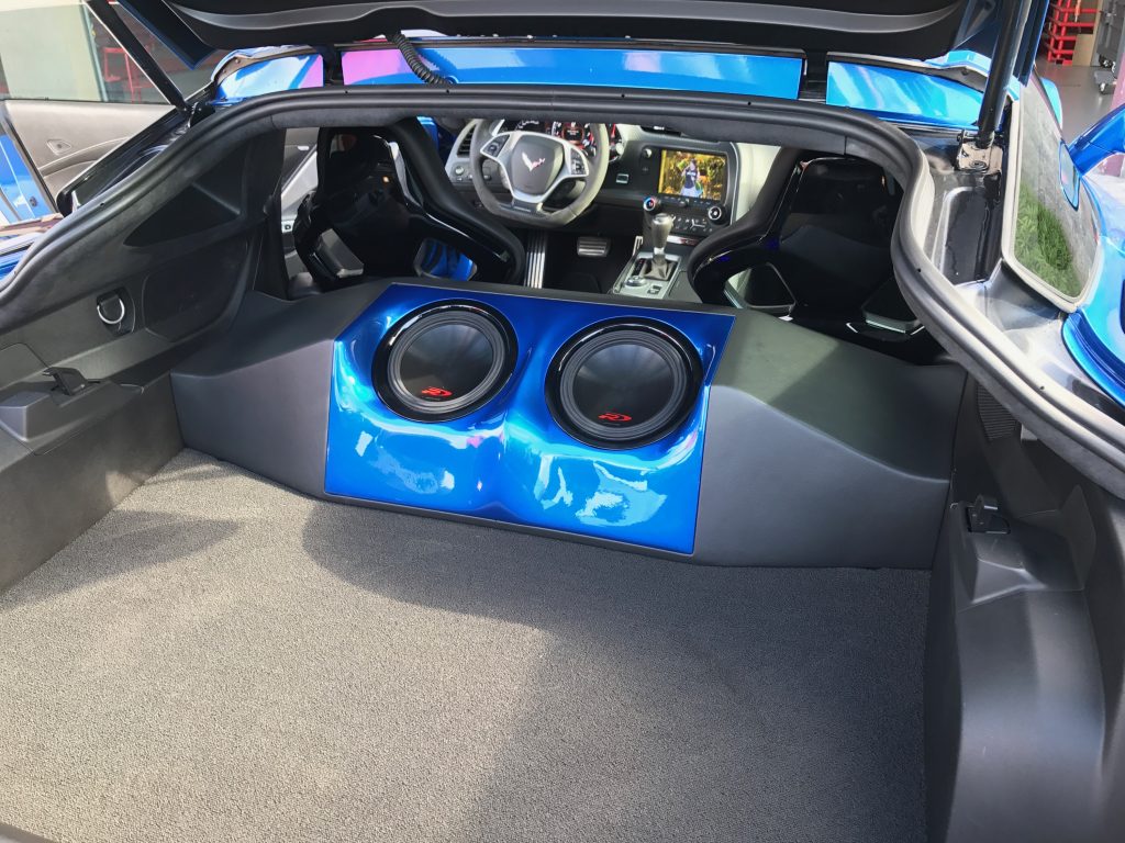 Car audio installation