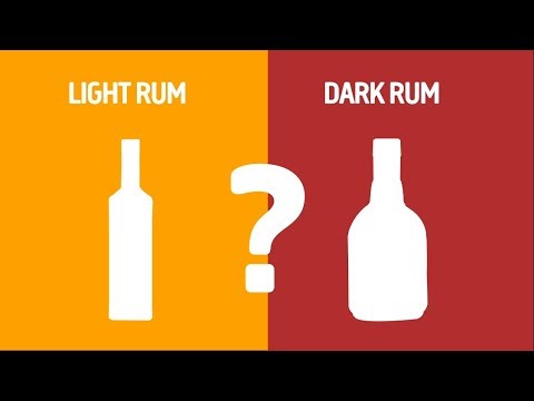 How Does White Rum Differ Dark Rum