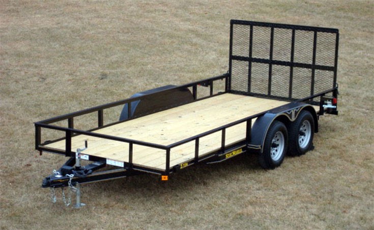 single axle car trailer